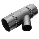 Dust Right Ready-Mount 4''-to-2-1/2'' Y-Connector