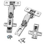 Salice Soft-Close 110&deg; 3/8'' Rabbeted Door Hinges, Frameless