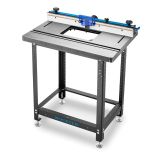 Rockler Cast Iron Router Table with ProMax Fence and Rock-Steady Stand