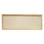 Unfinished Framed Sign, Narrow Rectangle