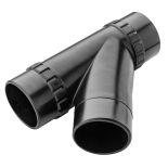 Dust Right Ready-Mount 2-1/2'' Y-Connector