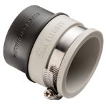 Dust Right Schedule 40 PVC Adapter, 2'' PVC to 2-1/2'' Fitting
