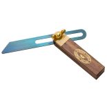 The Crown Mini T-Bevel combines a compact size, accuracy and the elegance of walnut and solid brass construction. 