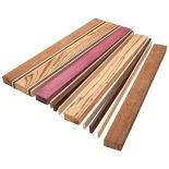 Exotic Hardwood Cutting Board Kit, 9-7/8''W x 16''L x 1-1/2'' Thick