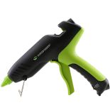 With its 100-watt solid state PTC (positive temperature control) heaters, SureBonder's PRO2-100 Hot Glue Gun is capable of dispensing up to 1.5 pounds of hot melt glue per hour.
