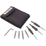 Rockler Insty-Drive 9-Piece Tapered Countersink Set