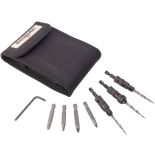 Rockler Insty-Drive 9-Piece Tapered Countersink Set