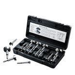 Perfect for doweling, mortising, pocket holes, hardware installation and more!