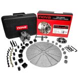 The Nova G3 Chuck and Cole Jaw Bundle, 1'' x 8 TPI packaging and included pieces