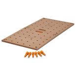 Bora Centipede 2' x 4' Workbench Top, 3/4'' Dog Holes