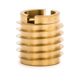The Threaded Insert for Hard Wood - Brass - 5/16-18 

