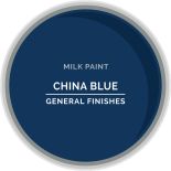 China Blue General Finishes Milk Paint, Pint