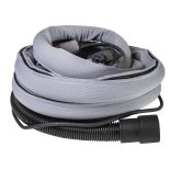 Mirka Vacuum Hose with Sleeve and Cable, 19.7' Long