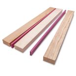 Hardwood Cutting Board Kit, 5''W x 16''L x 3/4'' Thick