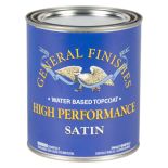 General Finishes High Performance Water-based Top Coat Satin