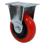 close up of 4'' 300-lb. Polyurethane Caster, Rigid