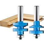 Rockler Bead Stile and Rail Router Bit - 1-3/8" Dia x 1" H x 1/2" Shank