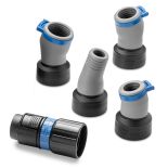 Dust Right Click-Connect Upgrade Kit (Fits FlexiPort 12' Fixed-Length Hose Kit)