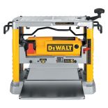 Dewalt DW734 Heavy-Duty 12-1/2'' Thickness Planer with Three Knife Cutter-Head