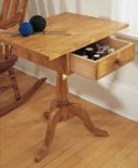 A Shaker Sewing Stand Downloadable Plan