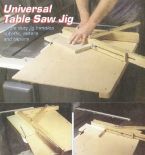 Universal Table Saw Jig Downloadable Plan
