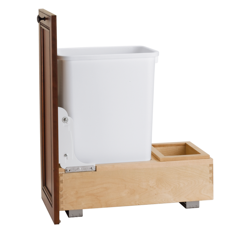 Single and Double Pullout Waste Containers, Rev-a-Shelf 4WC Series - full pic 