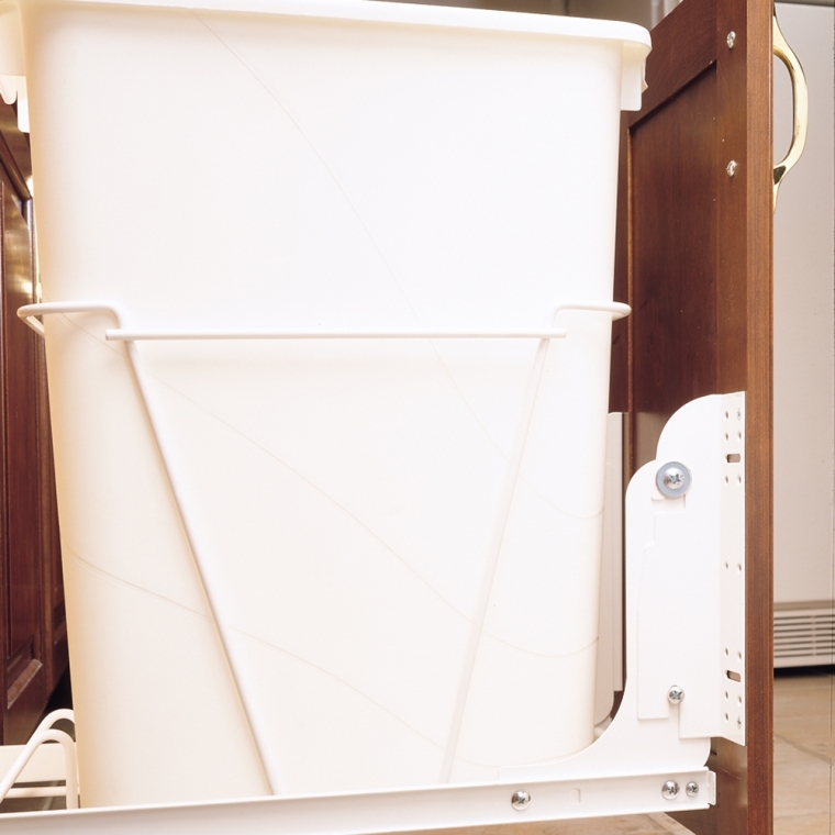 Door Mounting Kit for Rev-A-Shelf Pull-Out Units, Metallic Silver - full pic 