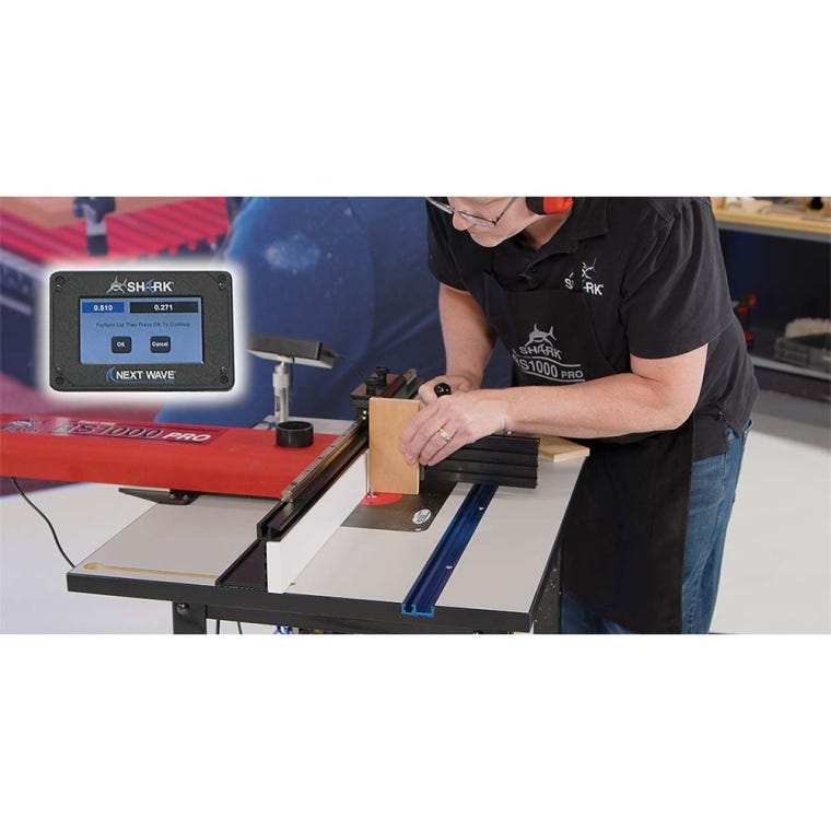 Shark RS1000 Pro CNC Fence and Lift for Router Tables - full pic 