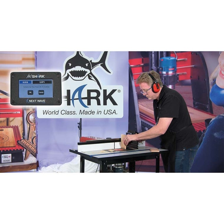 Shark RS1000 Pro CNC Fence and Lift for Router Tables - full pic 