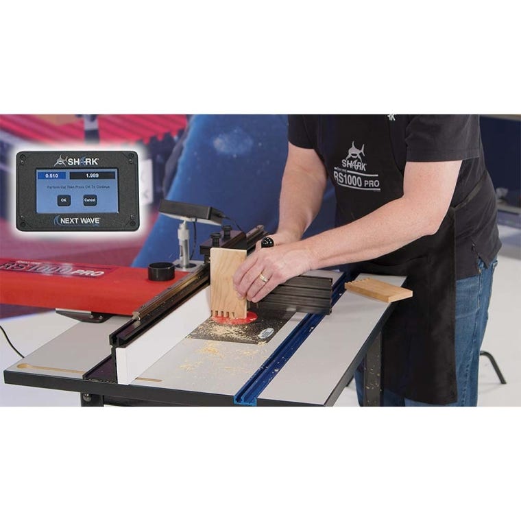 Shark RS1000 Pro CNC Fence and Lift for Router Tables - full pic 