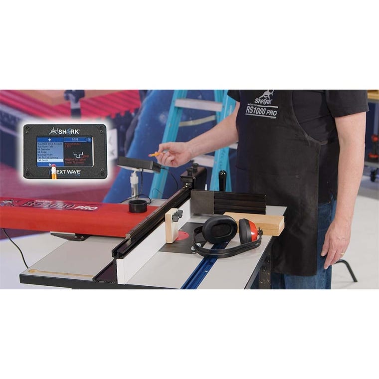 Shark RS1000 Pro CNC Fence and Lift for Router Tables - full pic 