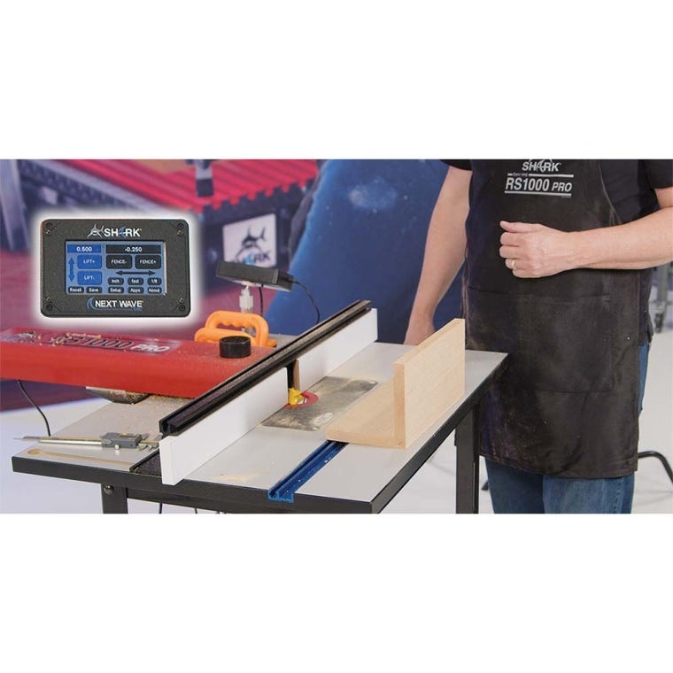 Shark RS1000 Pro CNC Fence and Lift for Router Tables - full pic 