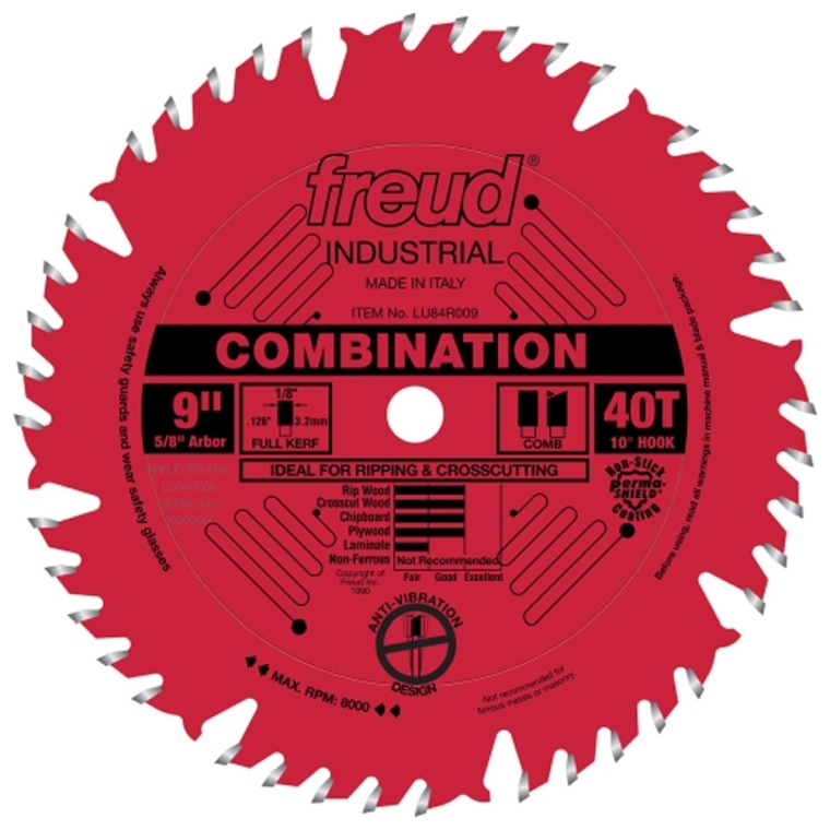 Freud&reg; LU84R Industrial Combination Saw Blades - full pic 