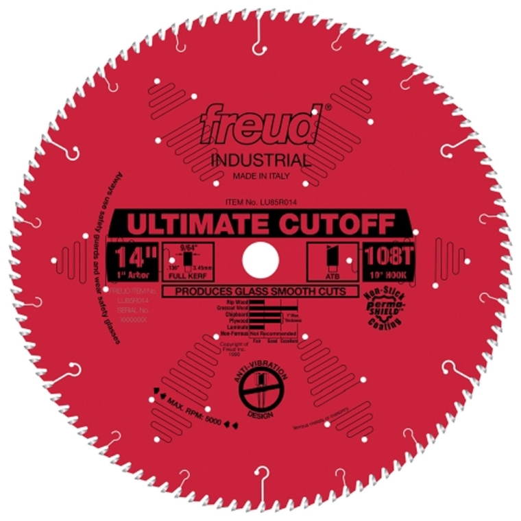 Freud&reg; LU85R Industrial Ultimate Cut-Off Saw Blades - full pic 