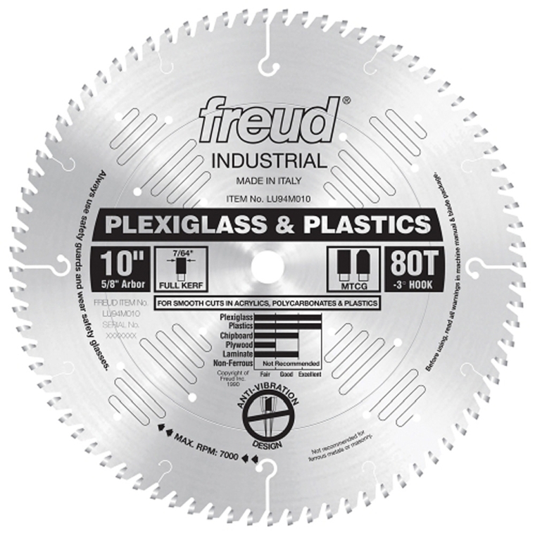Freud&reg; LU94M Industrial Plastic Saw Blades - full pic 