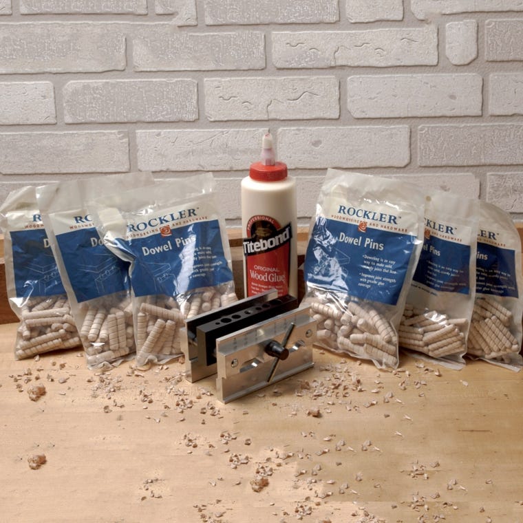 Complete Self-Centering Doweling Jig Kit - full pic 