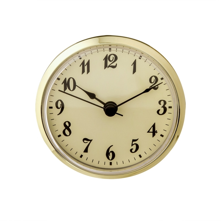 Ivory Arabic Precision Quartz Clock Movement - full pic 