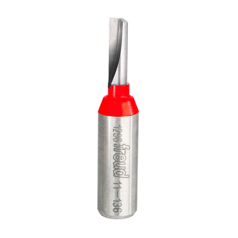 Freud Single Flute Straight Bit with 1/2" Shank - full pic 