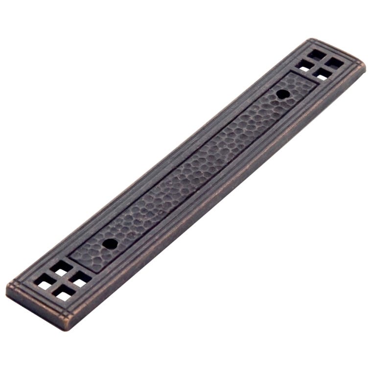 Satin Bronze 96mm Arts & Crafts Pull - full pic 