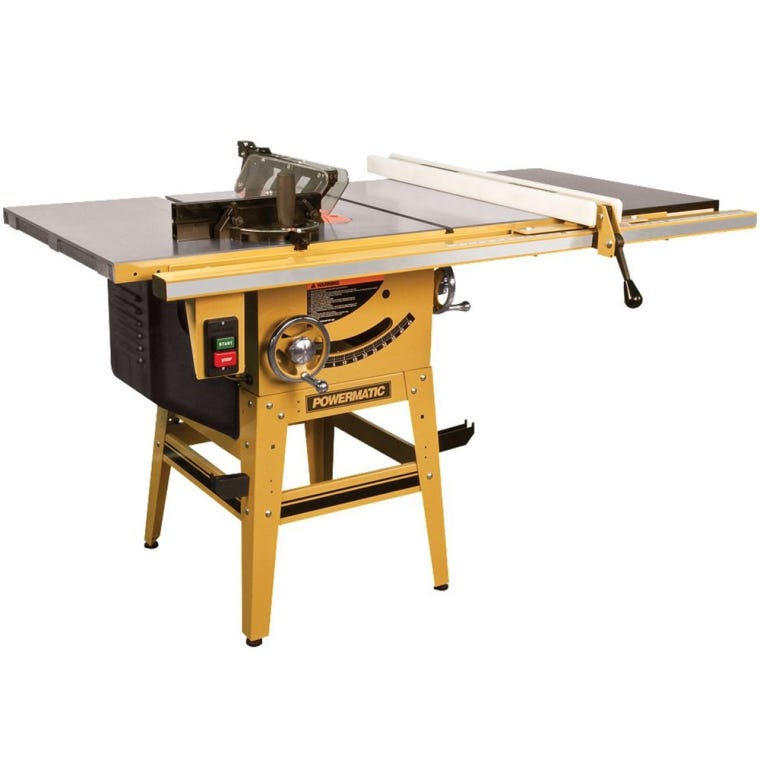 Powermatic&reg; Table Saw w/50'' Fence & Riving Knife - full pic 