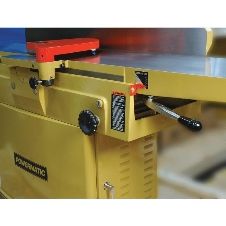 Powermatic&reg; 12'' Jointer, 3HP 3PH, With Helical Head  - full pic 