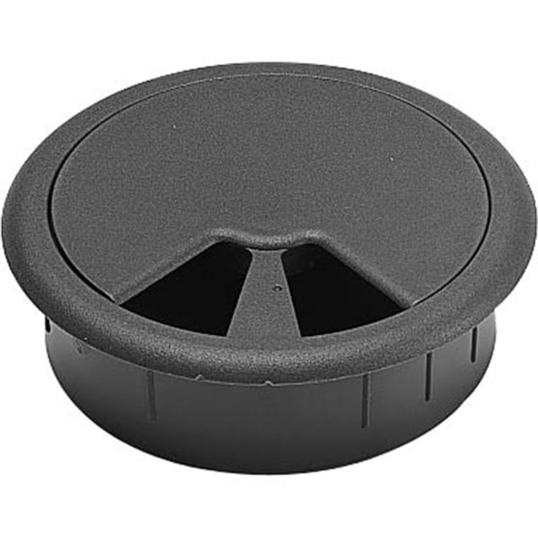 2-3/4" Black Multi-Slot Grommet - full pic 