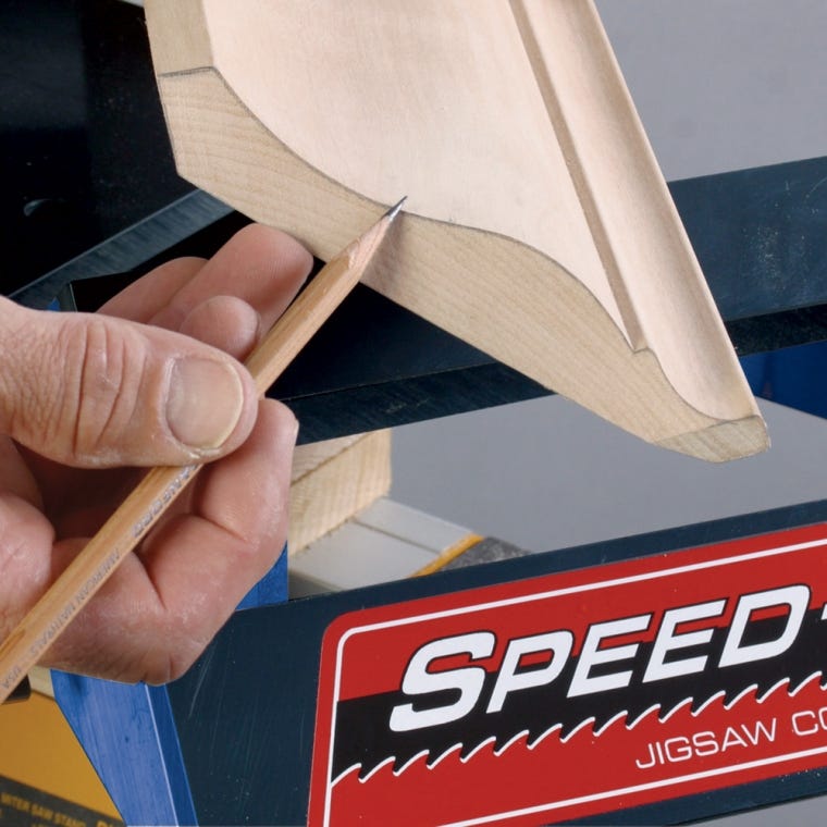 Rockler Speed-Cope Crown Molding Jig  - full pic 