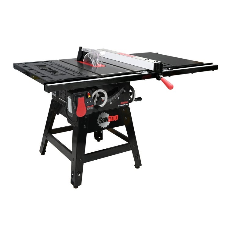 SawStop Contractor Table Saw w/30'' Fence, CNS175-PFA30 - full pic 
