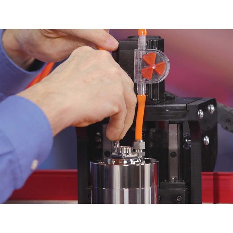 2HP Water-Cooled Spindle Kit for HD500 Series CNC Sharks - full pic 