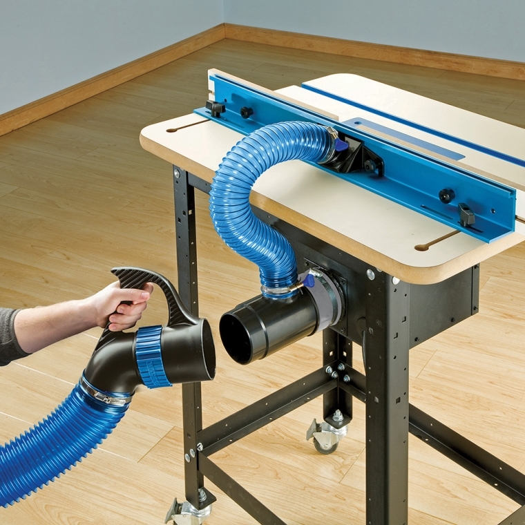 Dust Right&reg; Router Table Dual Port - full pic 