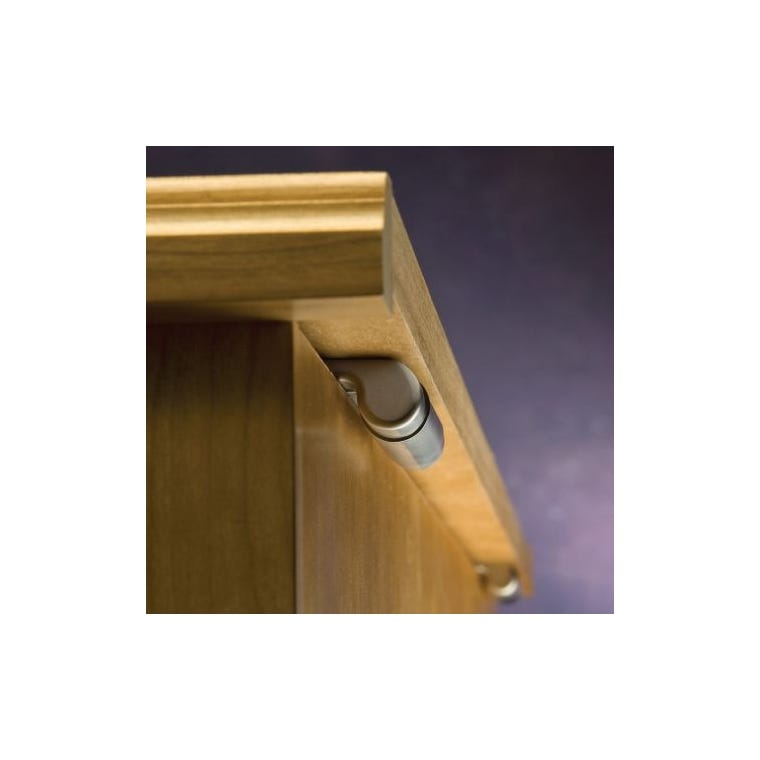 Lid-Stay Torsion Hinge Lid Support, Rustic Bronze - full pic 