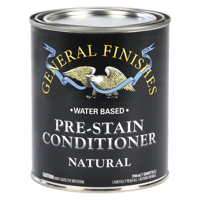 General Finishes Water Based Pre-stain Conditioner, Natural - full pic 