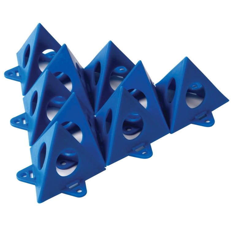 Painter's Pyramids with New Tab Feature, 10-Pack - full pic 