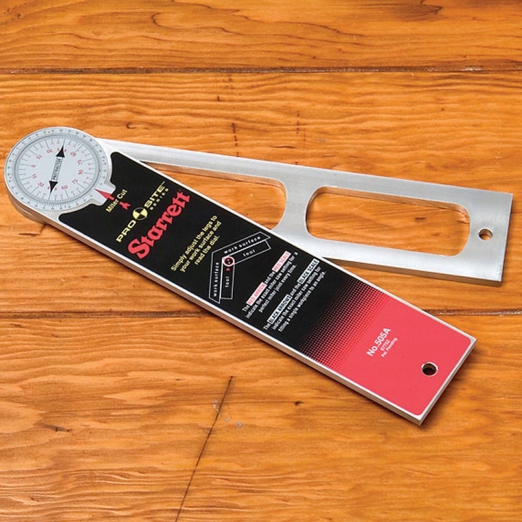 Starrett Protractor Angle Finder - full pic 